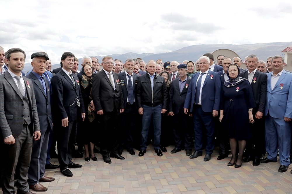 Владимир Путин в Дагестане