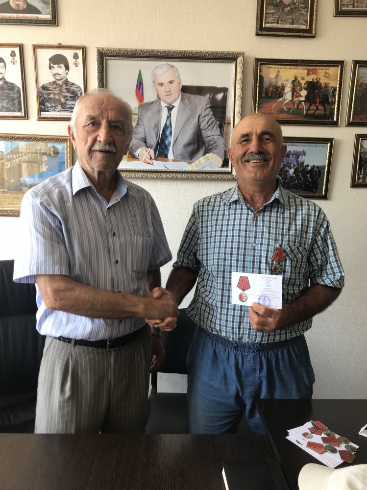 Награждён медалью Магдиев Юсуп Алиевич